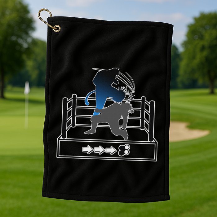 Lil Majin King Isw Golf Towel