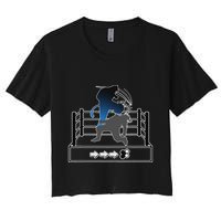 Lil Majin King Isw Women's Crop Top Tee