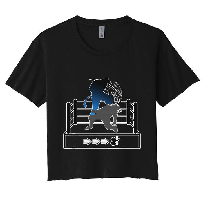 Lil Majin King Isw Women's Crop Top Tee