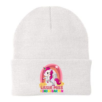 Little Miss Kindergarten Rainbow Unicorn Beanie