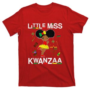 Little Miss Kwanzaa Outfits For Black Girl T-Shirt