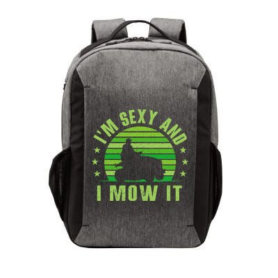 Lawn Mowing Landscaping Im Sexy And I Mow It Vector Backpack