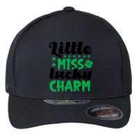 Little Miss Lucky Charm St Patrick's Day Flexfit Unipanel Trucker Cap