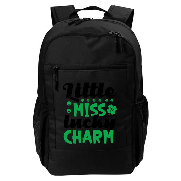 Little Miss Lucky Charm St Patrick's Day Backpack