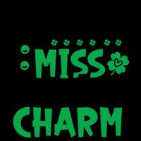 Little Miss Lucky Charm St Patrick's Day Backpack