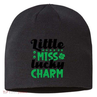 Little Miss Lucky Charm St Patrick's Day Sustainable Beanie