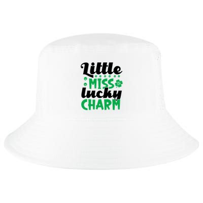 Little Miss Lucky Charm St Patrick's Day Cool Comfort Performance Bucket Hat
