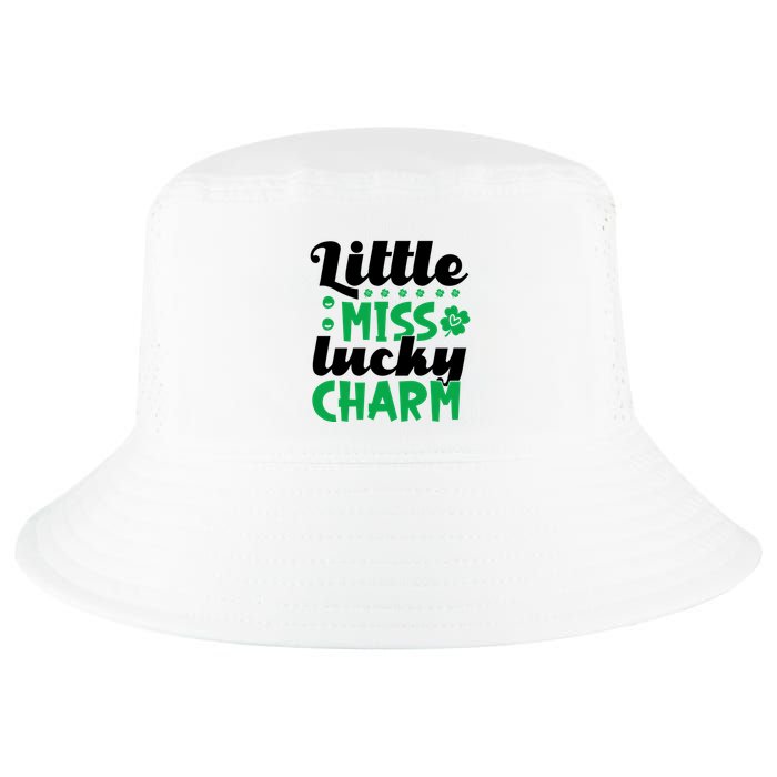 Little Miss Lucky Charm St Patrick's Day Cool Comfort Performance Bucket Hat