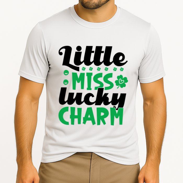 Little Miss Lucky Charm St Patrick's Day Performance Shirt