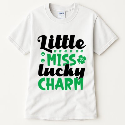 Little Miss Lucky Charm St Patrick's Day Tall T-Shirt