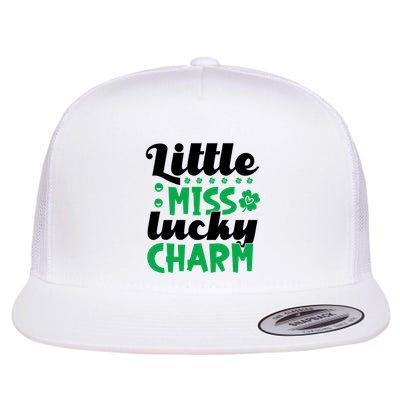 Little Miss Lucky Charm St Patrick's Day Flatbill Hat