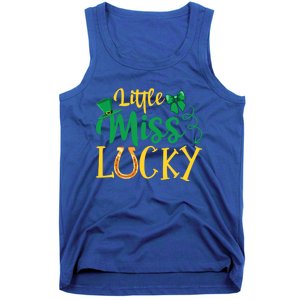 Little Miss Lucky Gift St Patricks Day Gift Tank Top