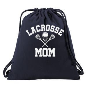 Lacrosse Mom Lax Sports Moms MotherS Day Gift Drawstring Bag