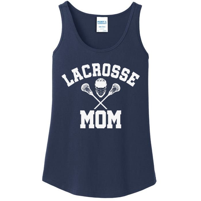 Lacrosse Mom Lax Sports Moms MotherS Day Gift Ladies Essential Tank