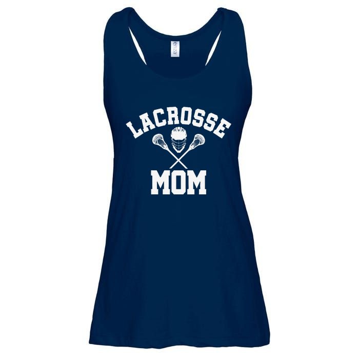 Lacrosse Mom Lax Sports Moms MotherS Day Gift Ladies Essential Flowy Tank