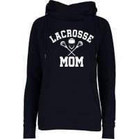 Lacrosse Mom Lax Sports Moms MotherS Day Gift Womens Funnel Neck Pullover Hood