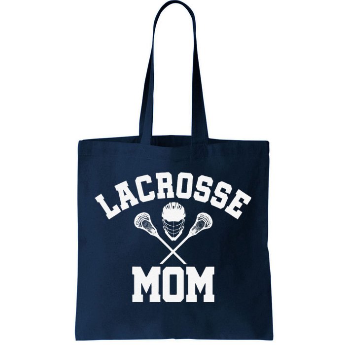 Lacrosse Mom Lax Sports Moms MotherS Day Gift Tote Bag