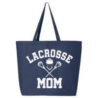 Lacrosse Mom Lax Sports Moms MotherS Day Gift 25L Jumbo Tote