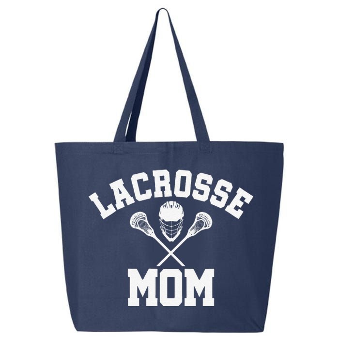 Lacrosse Mom Lax Sports Moms MotherS Day Gift 25L Jumbo Tote