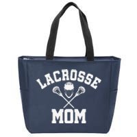 Lacrosse Mom Lax Sports Moms MotherS Day Gift Zip Tote Bag