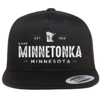 Lake Minnetonka Flat Bill Trucker Hat