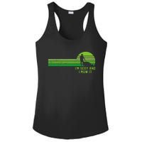 Lawn Mowing Landscaping Im Sexy And I Mow It Ladies PosiCharge Competitor Racerback Tank