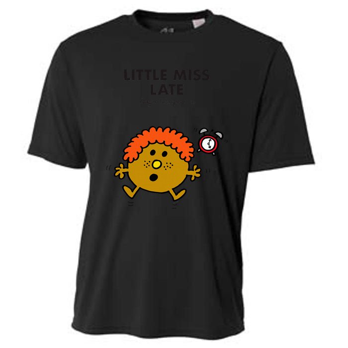 Little Miss Late Cooling Performance Crew T-Shirt