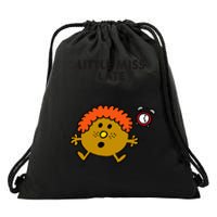 Little Miss Late Drawstring Bag