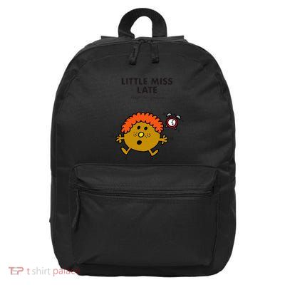 Little Miss Late 16 in Basic Backpack