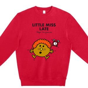 Little Miss Late Premium Crewneck Sweatshirt