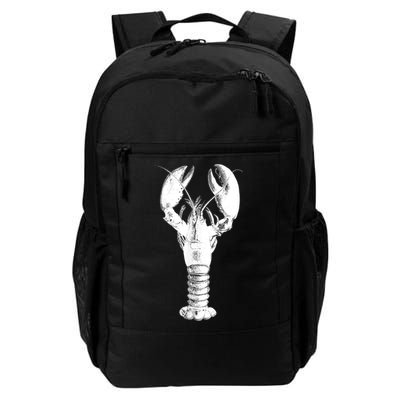 Large Maine Lobster in White Tee Backpack