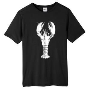 Large Maine Lobster in White Tee Tall Fusion ChromaSoft Performance T-Shirt