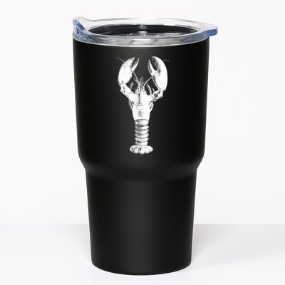 Large Maine Lobster in White Tee Tumbler