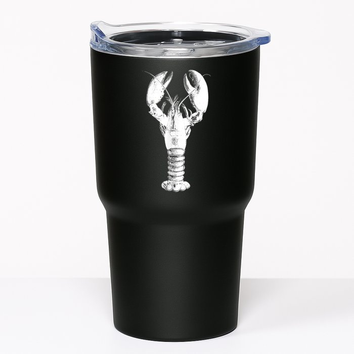 Large Maine Lobster in White Tee Tumbler