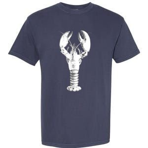 Large Maine Lobster in White Tee Garment-Dyed Heavyweight T-Shirt