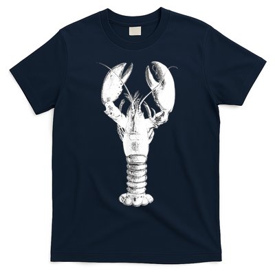 Large Maine Lobster in White Tee T-Shirt