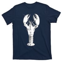 Large Maine Lobster in White Tee T-Shirt