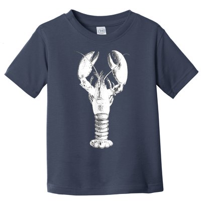 Large Maine Lobster in White Tee Toddler T-Shirt