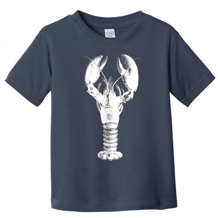 Large Maine Lobster in White Tee Toddler T-Shirt