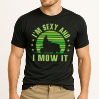 Lawn Mowing Landscaping Im Sexy And I Mow It Cooling Performance Crew T-Shirt