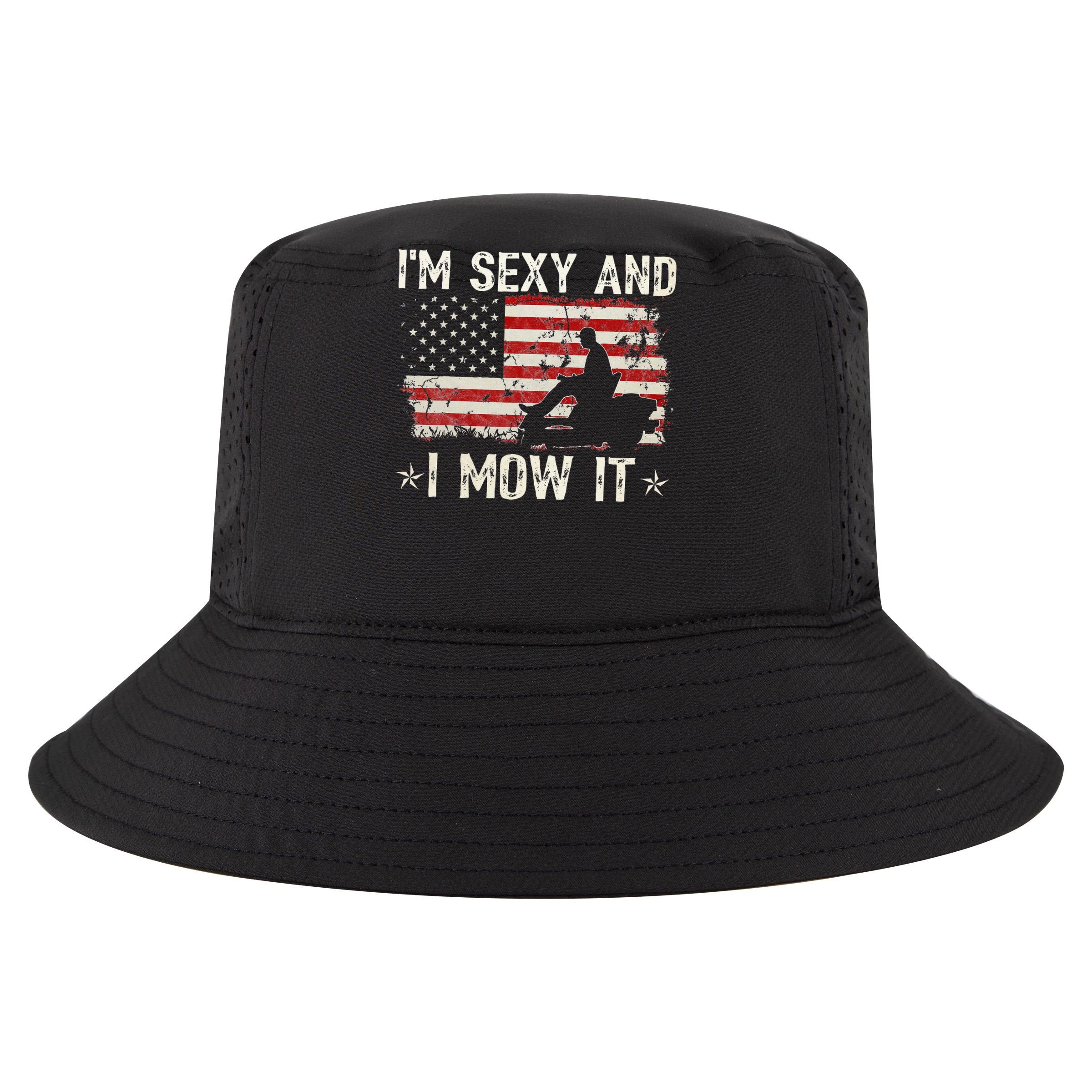 Lawn Mowing Landscaping I'm Sexy And I Mow It Flag Apron