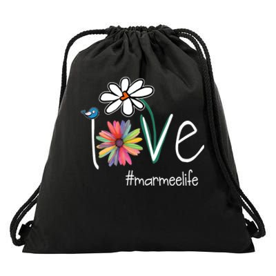 Love Marmee Life Drawstring Bag