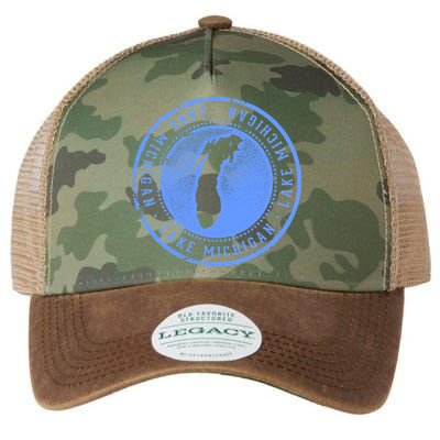 Lake Michigan Legacy Tie Dye Trucker Hat
