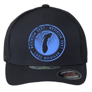 Lake Michigan Flexfit Unipanel Trucker Cap