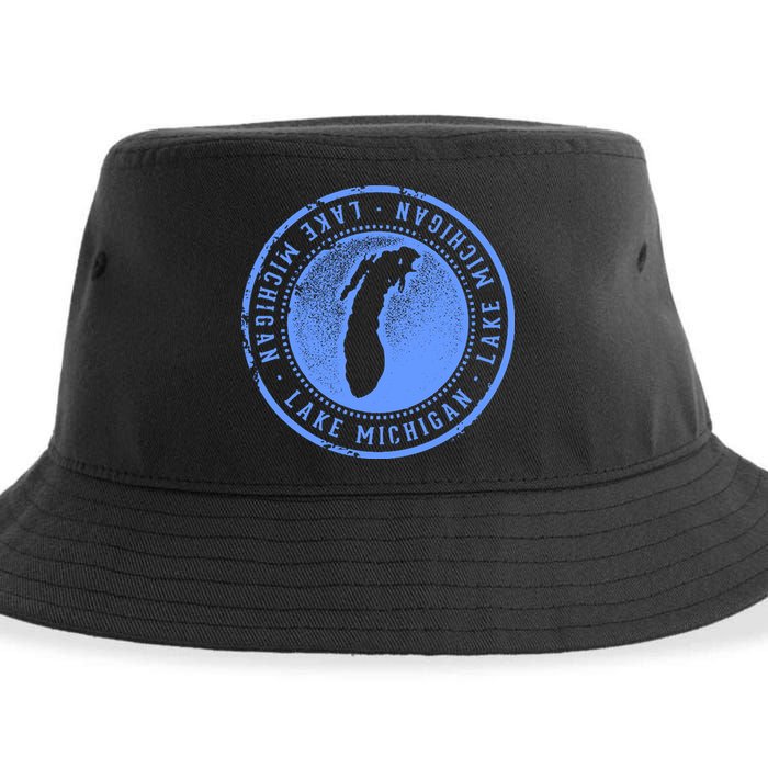 Lake Michigan Sustainable Bucket Hat