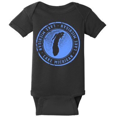 Lake Michigan Baby Bodysuit