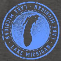Lake Michigan Vector Backpack