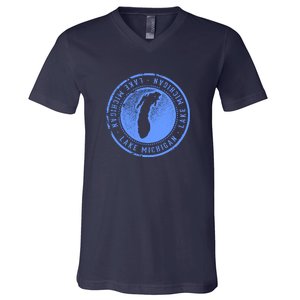 Lake Michigan V-Neck T-Shirt