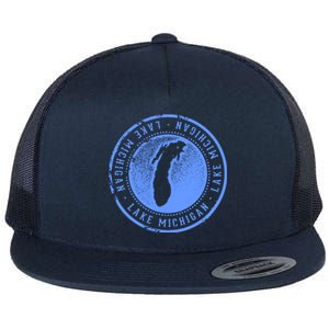 Lake Michigan Flat Bill Trucker Hat