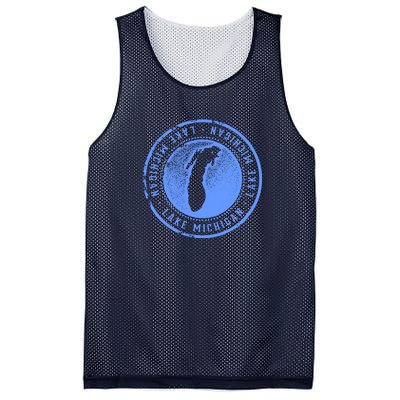 Lake Michigan Mesh Reversible Basketball Jersey Tank